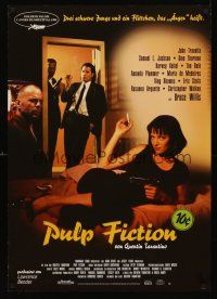 2r141 PULP FICTION German '94 Quentin Tarantino, Uma Thurman, Bruce Willis, Samuel L. Jackson!
