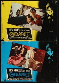 2r429 CABARET 4 Italian photobustas '72 Liza Minnelli in Nazi Germany, directed by Bob Fosse!