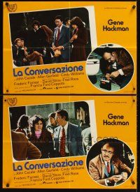2r434 CONVERSATION 8 Italian photobustas '74 Gene Hackman, Francis Ford Coppola directed!