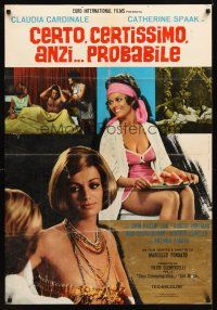 2r410 DIARY OF A TELEPHONE OPERATOR Italian lrg pbusta '69 Claudia Cardinale & Catherine Spaak!