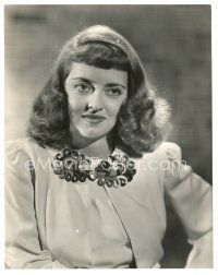 2s117 BETTE DAVIS 7.5x9.25 still '41 great waist-high portrait by Elmer Fryer!