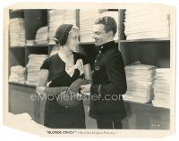 2s133 BLONDE CRAZY 8x10 still '31 close up of James Cagney smiling at sexy Joan Blondell!