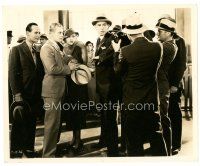 2s151 BRIEF MOMENT 8x10 still '33 reporters photograph beautiful Carole Lombard & Gene Raymond!