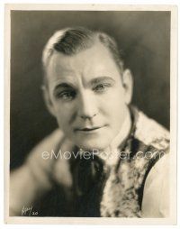 2s153 BUCK JONES 8x10 still '20 great head & shoulders portrait in cool vest by Autrey!