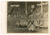 2s168 CASEY AT THE BAT 8x11 key book still '27 great image of New York baseball team on the bench!