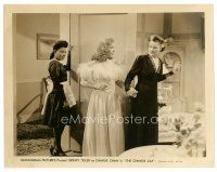 2s181 CHINESE CAT 8x10 still '44 pretty Joan Woodbury holds hands with Betty Blythe as maid watches!