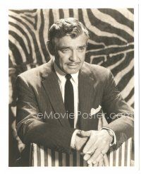 2s194 CLARK GABLE deluxe 8x10 still '40s great waist-high smoking portrait by Bert Six!