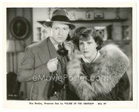 2s215 CRIME OF THE CENTURY TV 8x10 still R60s Stuart Erwin on phone with pretty Frances Dee!!