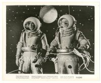 2s236 DESTINATION MOON 8x10 still '50 Robert A. Heinlein, astronauts John Archer & Warner Anderson
