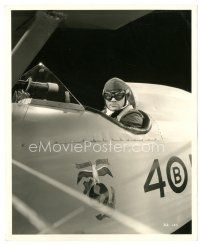 2s238 DEVIL DOGS OF THE AIR 8x10 still '35 best close up of pilot James Cagney in his airplane!