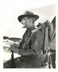 2s309 FIGHTING 69th 8x10 still '40 great portrait of WWI soldier James Cagney by M. Marigold!