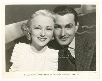 2s315 FLORIDA SPECIAL TV 8x10 still R60s portrait of suave Kent Taylor & pretty Sally Eilers!