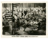 2s322 FOOTLIGHT PARADE 8x10 still '33 James Cagney & Frank McHugh surrounded by lots of chorus girls