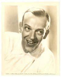 2s336 FRED ASTAIRE 8x10 still '34 great head & shoulders smiling portrait of the leading man!