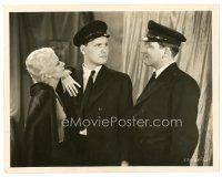 2s378 GOLDIE 8x10 still '31 Warren Hymer between sexy Jean Harlow & young Spencer Tracy by Goldie!
