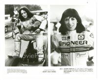 2s391 HEART LIKE A WHEEL 8x10 still '83 Bonnie Bedelia w/ real life drag racer Shirley Muldowney!