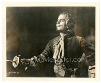 2s450 IRON MASK 8x10 still '29 best close up of Douglas Fairbanks Sr. as D'Artagnan with sword!