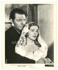 2s467 JANE EYRE 8x10 still '44 Orson Welles as Edward Rochester holding Joan Fontaine as Jane!