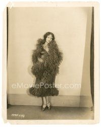 2s475 JOAN CRAWFORD 8x10 still '25 in a novel dance frock of satin trimmed with ostrich feathers!
