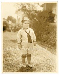 2s477 JOE COBB deluxe 7.75x9.75 still '20s great full-length portrait wearing sailor outfit!
