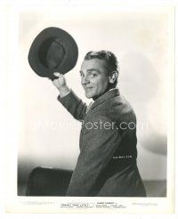 2s480 JOHNNY COME LATELY 8x10 still '43 great portrait of smiling James Cagney from one-sheet!