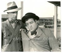 2s496 KEEP 'EM FLYING 7.25x8.5 still '41 close up of Bud Abbott grabbing Lou Costello's jacket!