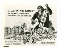 2s507 KONGA 8x10 still '61 great giant angry ape art by Reynold Brown from the half-sheet!