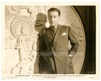 2s535 LIMEHOUSE BLUES 8x10 still '34 wonderful close up of half-Asian George Raft in yellowface!