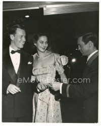2s598 MARTA TOREN/JOHN DALL 7.75x9.5 still '40s the Hollywood couple at a charity event!