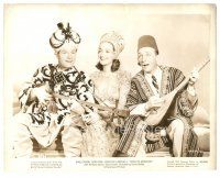 2s736 ROAD TO MOROCCO 8x10 still '42 sexy Dorothy Lamour between Bob Hope & Bing Crosby!