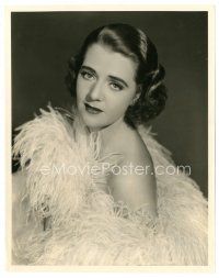 2s752 RUBY KEELER 8x10 still '34 great close up in sexy feathered outfit by Elmer Fryer!