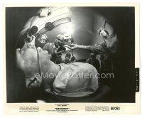 2s771 SECONDS 8x10 still '66 fish-eye image of Rock Hudson strapped down in operating room!