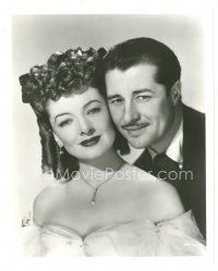 2s805 SO GOES MY LOVE 8x10 still '46 wonderful close up of beautiful of Myrna Loy & Don Ameche!