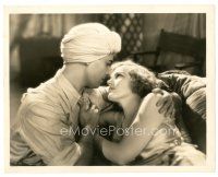 2s814 SON OF INDIA 8x10 still '31 great romantic close up of Ramon Novarro & Madge Evans!