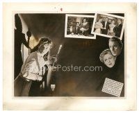 2s818 SPIRAL STAIRCASE 8x10 still '46 montage with Dorothy McGuire, George Brent, Ethel Barrymore!