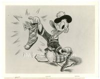 2s819 SPIRIT OF '43 8x10 still '43 Donald Duck has his savings in his sock, taxes to bury the Axis