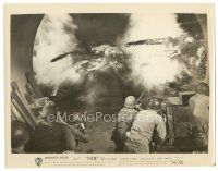 2s852 THEM 8x10 still '54 classic sci-fi, cool horror image of giant bugs attacking soldiers!