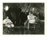 2s855 THEY LEARNED ABOUT WOMEN candid 8x10 still '30 Gus Van watches Bessie Love on the set!
