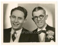 2s937 WHEELER & WOOLSEY 8x10 still '30s great wacky smiling portrait of the comedy team!