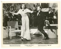 2s961 WORDS & MUSIC 8x10 still R62 Mickey Rooney dancing with Judy Garland by band!
