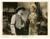 2s015 I'M NO ANGEL color 8x10 still '33 Edward Arnold glares at Mae West in wild sexy outfit!