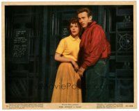 2s029 REBEL WITHOUT A CAUSE color 8x10 still #12 '55 full-length c/u of James Dean & Natalie Wood!
