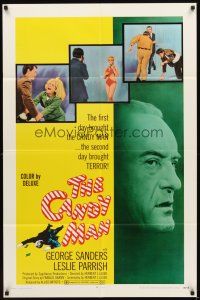 2w165 CANDY MAN 1sh '69 George Sanders, Leslie Parrish, the second day brought terror!
