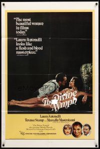 2w289 DIVINE NYMPH 1sh '79 Terence Stamp, sexy Laura Antonelli is Divina Creatura!