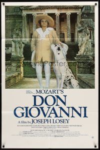 2w296 DON GIOVANNI 1sh '79 directed by Joseph Losey, Mozart opera, Ruggero Raimondi!