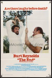 2w325 END style C 1sh '78 Dom DeLuise helping Burt Reynolds to hang himself!