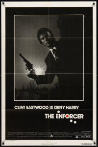 2w326 ENFORCER 1sh '76 photo of Clint Eastwood as Dirty Harry by Bill Gold!