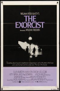 2w339 EXORCIST 1sh '74 William Friedkin, Max Von Sydow, horror classic from William Peter Blatty!