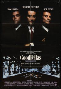 2w446 GOODFELLAS 1sh '90 Robert De Niro, Joe Pesci, Ray Liotta, Martin Scorsese classic!