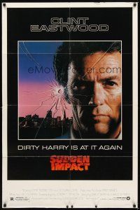 2w843 SUDDEN IMPACT 1sh '83 Clint Eastwood is at it again as Dirty Harry, great image!